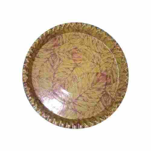 Round Shape Disposable Plates For Event Catering 12 Inch Paper Thali