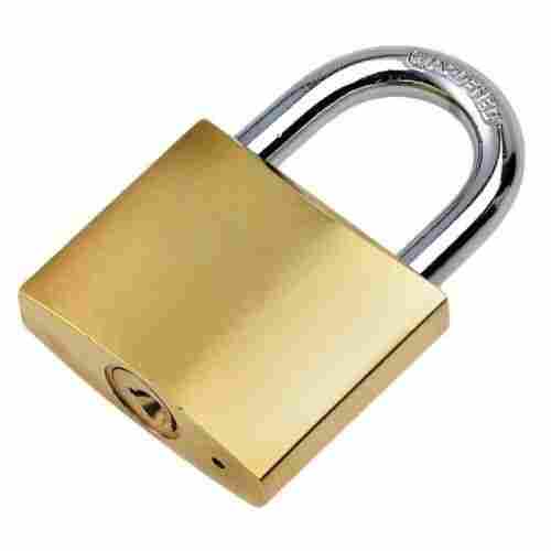Stainless Steel Brass Pad Lock With 2 Keys