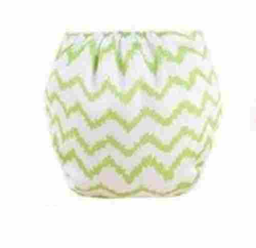 Easy To Use Green Cotton Comfortable And Soft Baby Diaper For Baby Wear