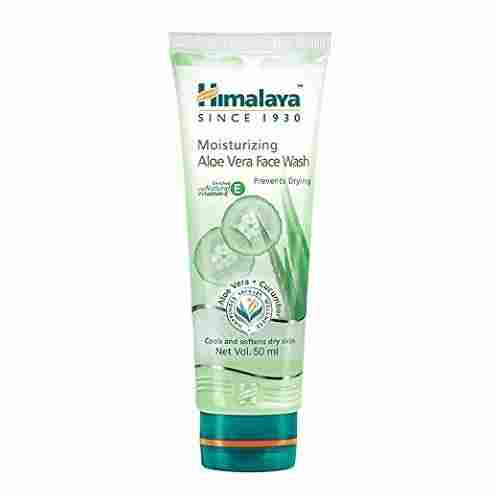 Himalayan Herbal Moisturizing Aloe Vera Face Wash 100 Percent Natural 