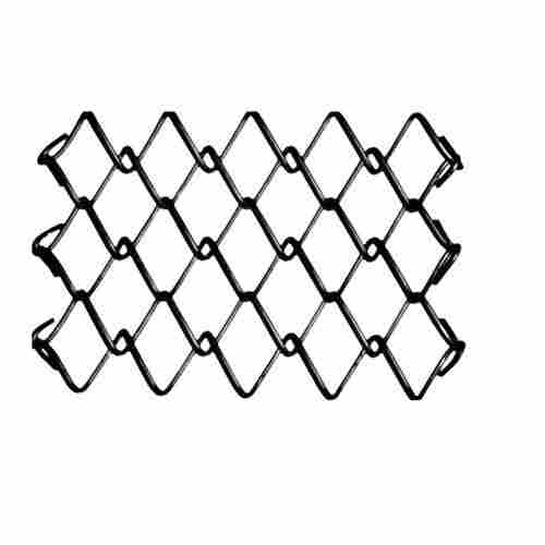 Iron And Carbon Alloyed Chain Link Black Plated Wire Mesh For Industry Use