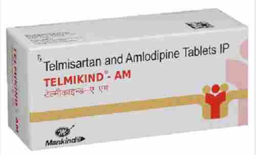 Telmikind- Am,Telmisartan And Amlodipine Tablets, 6 X 10 Tablets Pack