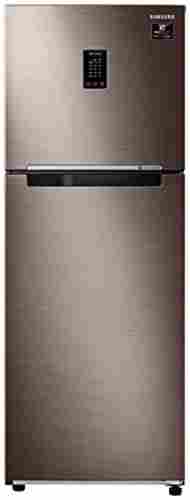 Rt39r5588dx 390 Liter Brown Double Door Refrigerator