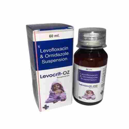 60 Ml Levofloxacin And Ornidazole Suspension For Clinical Use