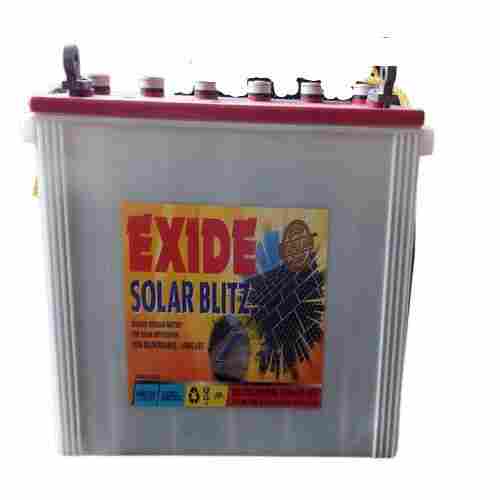 Factory Charged Excide Solar Blitz Tabular Inverter Battery For Solar Application