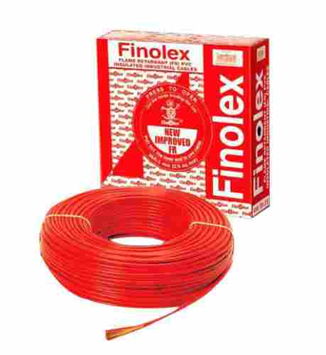 90 Meter Length Single Core Finolex Pvc Insulated Electric Cable For Electric Fittings
