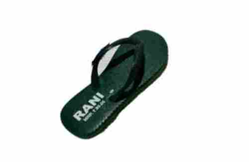 Green Ladies Hawai Slippers Comfortable To Wear Made Of Rubber 