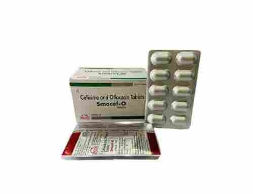 Cefixime And Ofloxacin Tablets, Pack Of 10x10 Tablets 