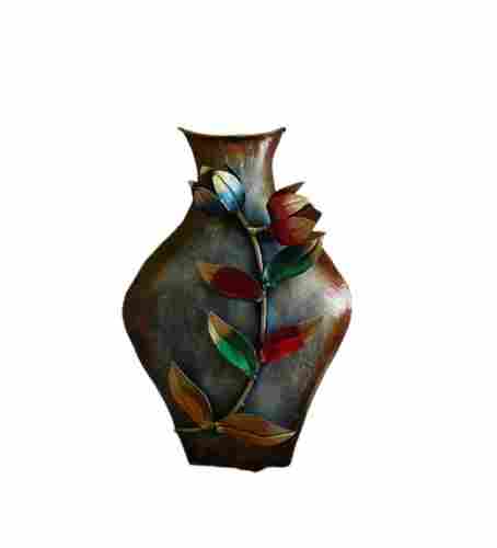 27.9x17.8x35.6 Centimeters Paint Coated Metal Flower Vase For Decoration