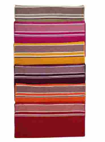 Easy To Use Multicolor Cotton Floor Mat Rectangle Shape For Bathroom