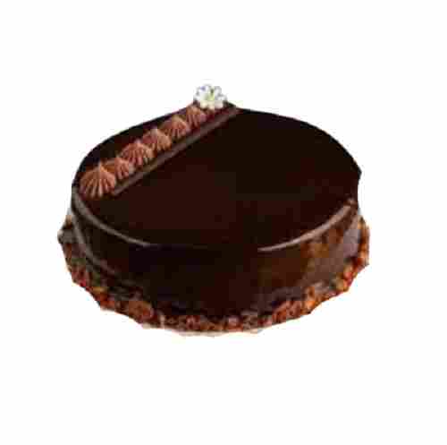 Round Sweet Rich Natural Fresh Delicious Taste Black Chocolate Cake