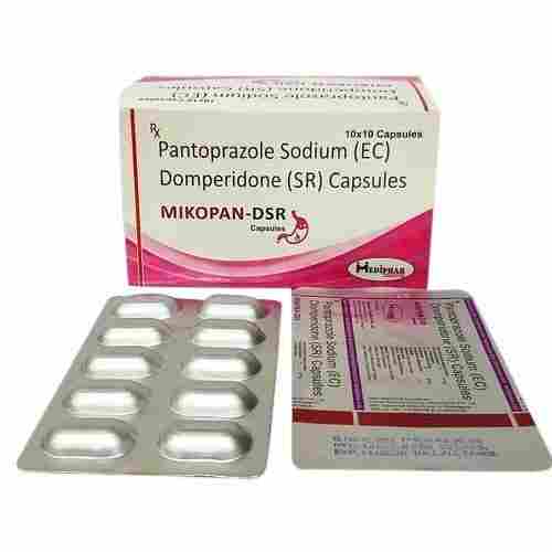 200mg Allopathic Pantoprazole Sodium Domperidone Capsules