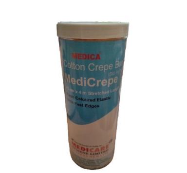 White Cotton Crepe For Support For Sprains And Strains In Joints And Muscles