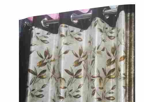 6 X 4 Feet Shrink-Resistant Printed Designer Polyester Door Curtains