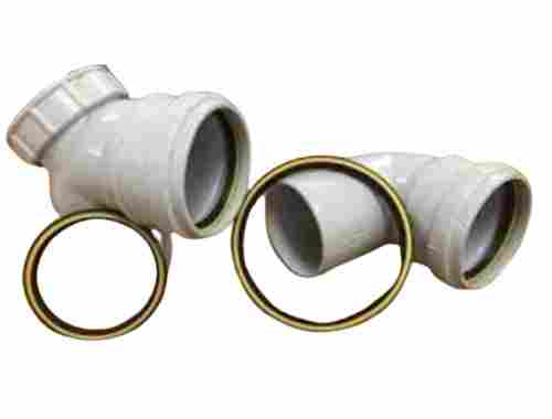 2 Inch 2 Mm Thick Drainage Inspection Pvc Swr Pipe Elbow For Plumbing