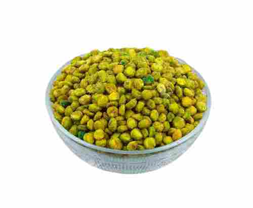 Delicious Flavor Deep-Fried Spicy And Salty Taste Green Matar Namkeen, 1 Kg
