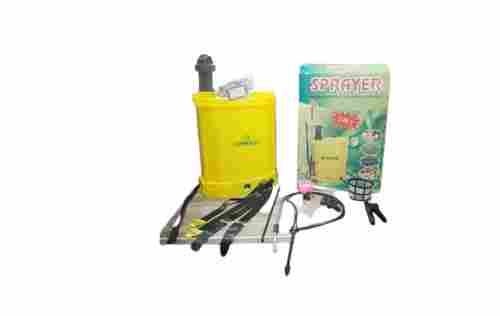 Yellow Solid Plastic Agricultural Sprayer Voltage 12 V Storage Capacity 18 Liters
