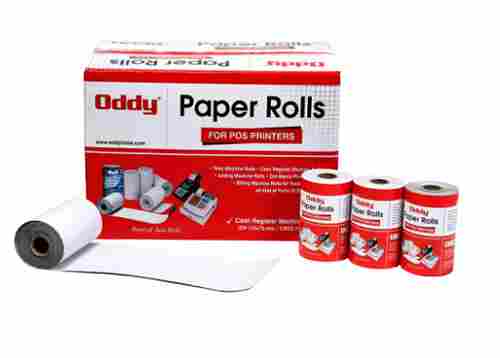 79 X 50 Inch Eco Friendly Pos Printers Oddy Thermal Plain Paper Roll 
