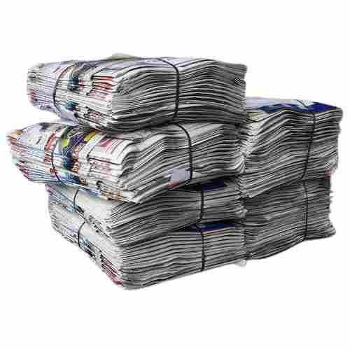 Waste Newspaper Scraps