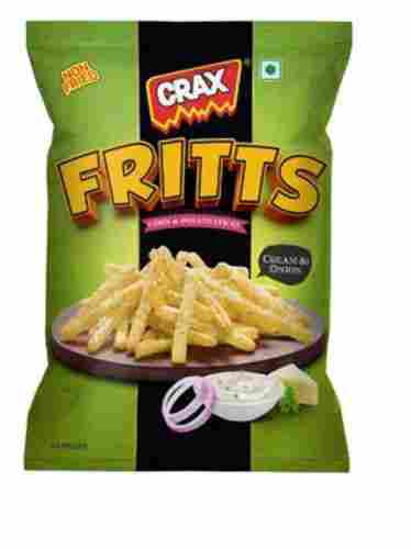 Crax Corn Ring Magic Masala Tasty Flavor Fried Snacks 