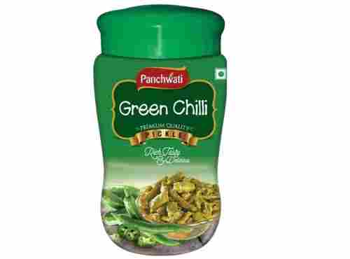 1 Kilograms, Spicy, Salty Taste Panchwati Green Chilli Pickle