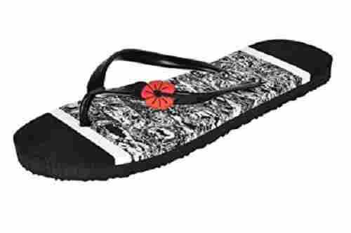 Light Weight And Casual Wear Plain Rubber Hawai Slipper For Ladies 