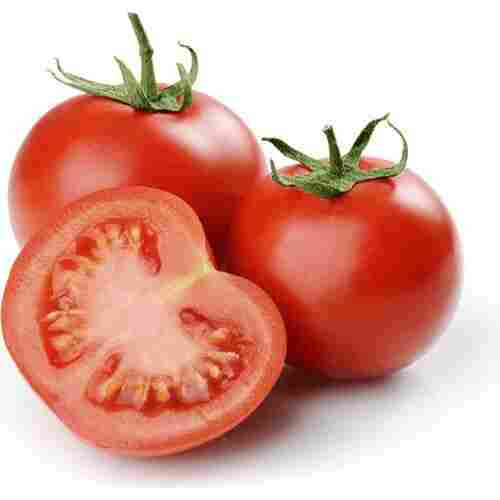 High In Vitamin Red Colour Preserved Round Shaped Fresh Juicy Tomato, 1 Kg