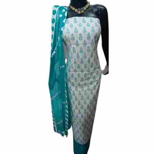 Womens Light In Weight Comfortable Stylish Ethnic Wear Unstitched Suits