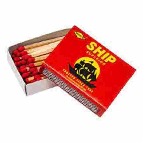 Wooden Stick Safety Match Box