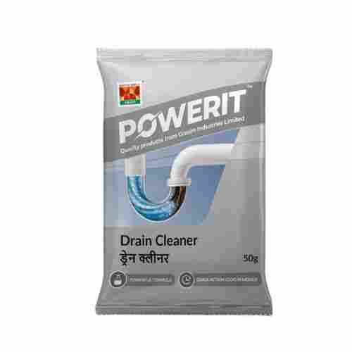 Powerful Formula Quick Action Clog Remover Powerit Drain Cleaner, 50g 