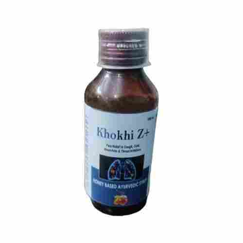 Khokhi Z+ Cough Cold Syrup,100ml