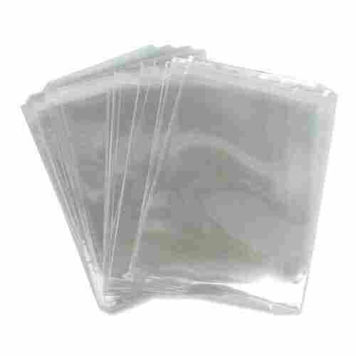 Transparent Plain Small Size Plastic Polythene Bags For Self Adhesive Bopp Pouches
