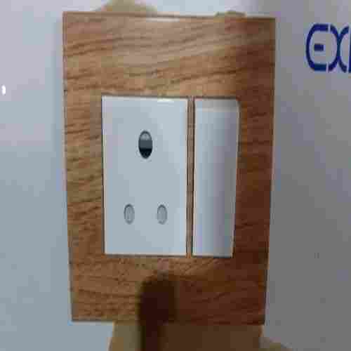 6/10 Ampere Switch Socket Combined Electrical Wooden Switch Box