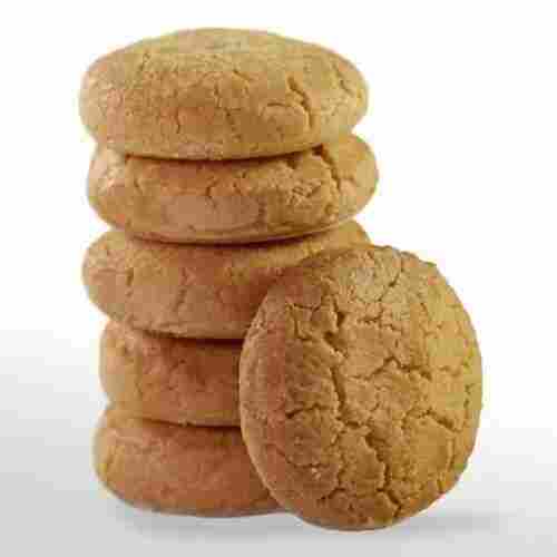 Fiber And Vitamins Healthy Soft Texture Round Shape Banana Biscuits,24 Pieces 