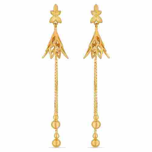 Stylish Elegant Look Gold Plated Earrings Set For Casual And Party Wear