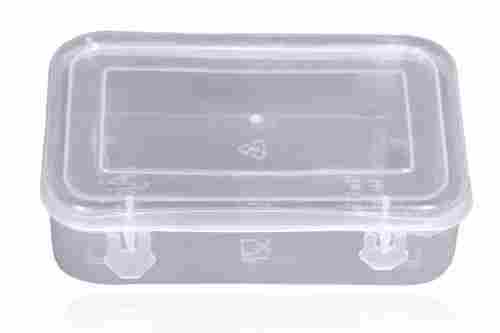 Lightweight And Eco Friendly Easy To Use Round Transparent Plain Plastic Box
