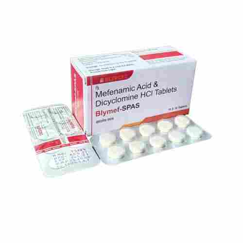 Blymef-SPAS Mefenamic Acid and Dicyclomine HCL Tablets