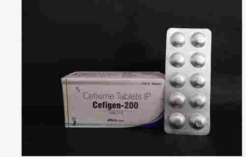 Cefigen 200 Cefixime Tablets Pack Of 10x10 Tablets 