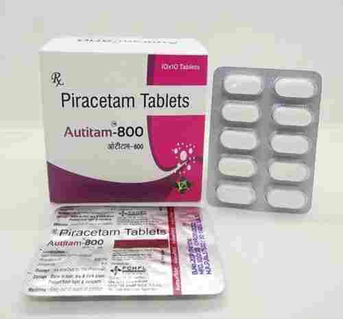 Piracetam Tablet, 10 X 10 Tablet Pack 