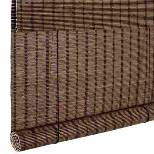 Dust Resistant Bamboo Brown Chick Blind Roller For Indoors Home, Hotels