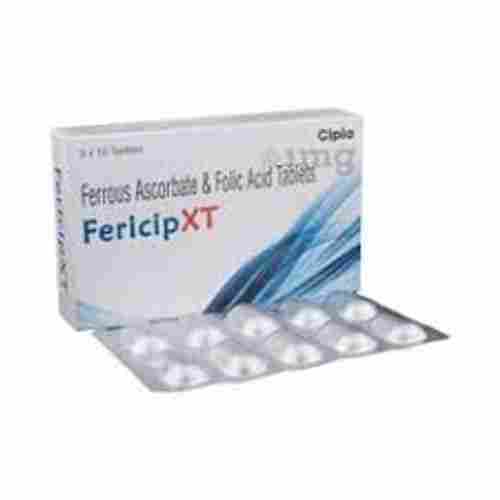 Ferrous Ascorbate (Iron) And Folic Acid Tablet (3x10)