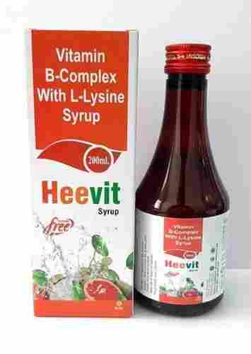 Vitamin B Complex With L Lysine Syrup 