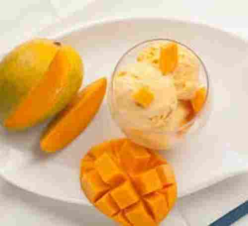 Sweet Taste Hygienically Packed Mango Flavor Fruit Ice Cream