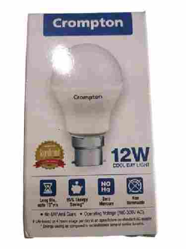 Low Power Consumption And Cool Day White 12-watt Ceramic Led Bulb