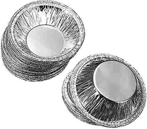For Party And Functions Use Good Quality Lightweight Eco-Friendly Silver Disposable Bowl, Pack Of 60