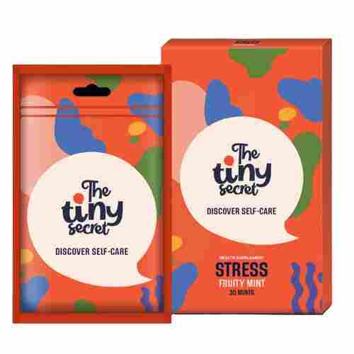 Health Supplement Stress Relief Fruity Flavoured Mints