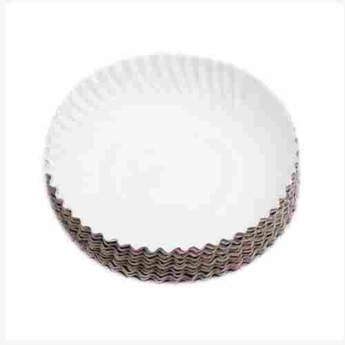 7 Inch 1 MM Thick Round Nature Friendly Light Weight Disposable Paper Plate
