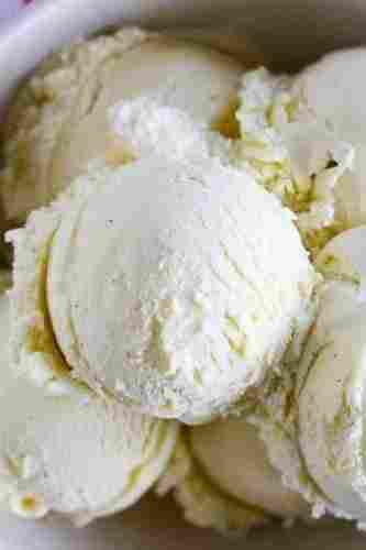 Delicious Tasty Hygienically Prepared And Mouth-Watering Vanilla Ice Cream