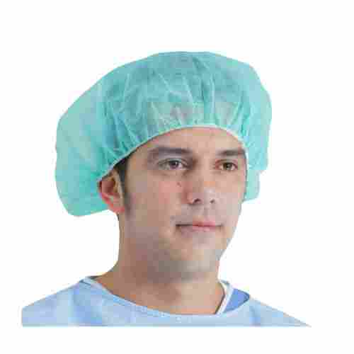 Green Disposable Surgical Caps