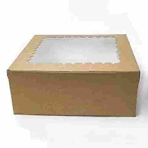 Color Brown And White Cake Packing Corrugated Cardboard Boxes